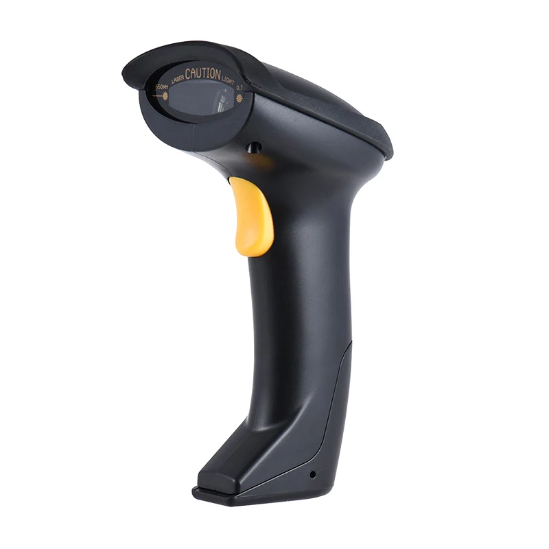 

Handheld Wireless Barcode Scanner 433Mhz Cordless 1D 2D QR Bar Code Reader USB Receiver scanners for Supermarket Library Express