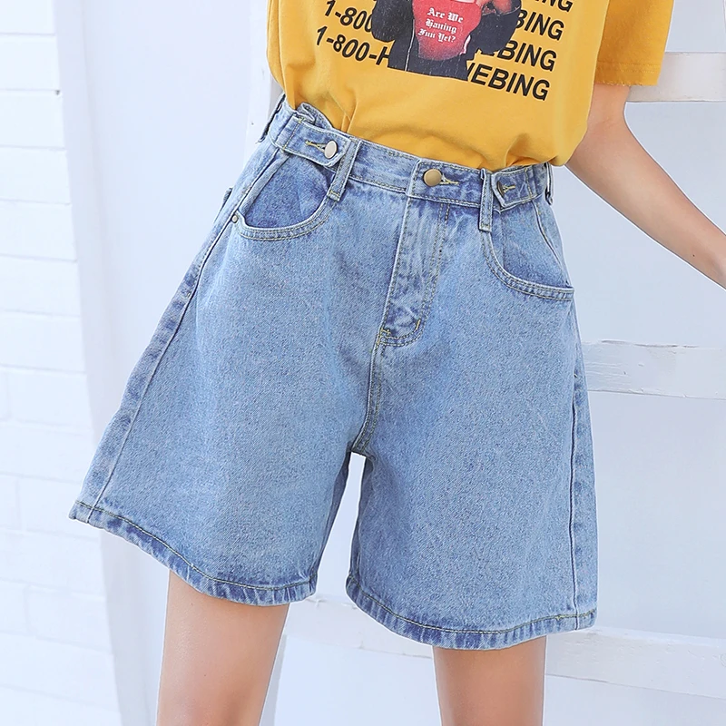 Vintage Women High Waist Denim Pant Tassel Summer Female