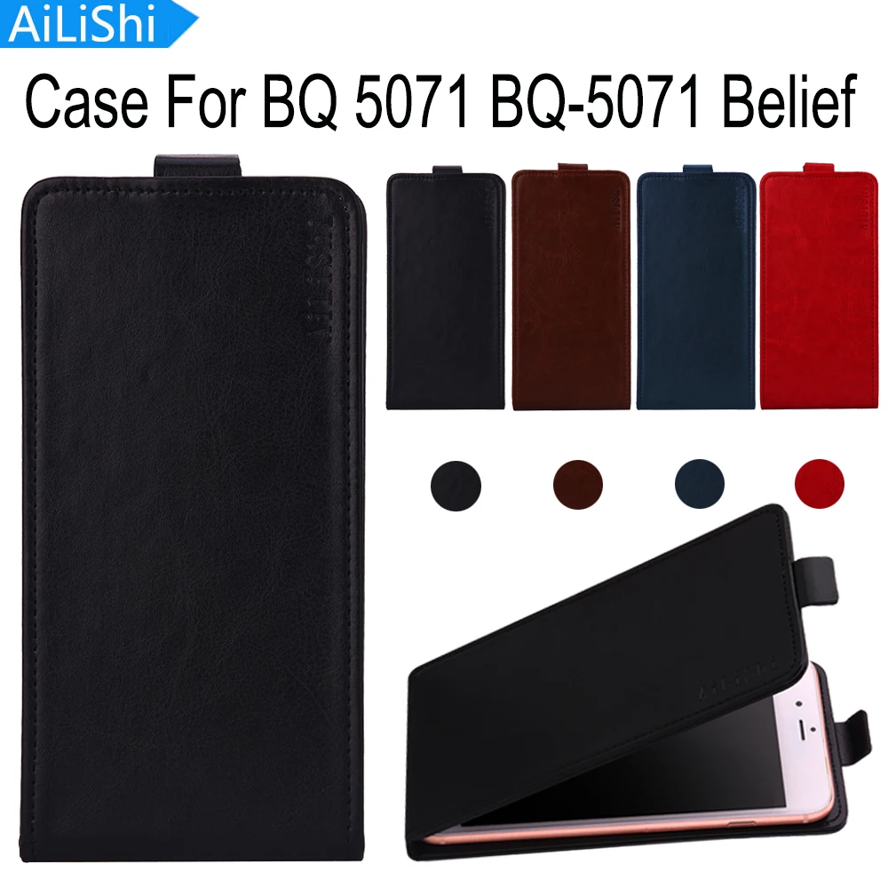 

AiLiShi Factory Direct! Case For BQ 5071 BQ-5071 Belief Flip New Leather Case Exclusive 100% Special Phone Cover Skin+Tracking