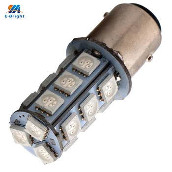 

100PCS 18SMD Car Backup Stop light 1157 BAY15D 5050 18 LED Parking Light Brake Light White Amber Blue Red Green Warm White