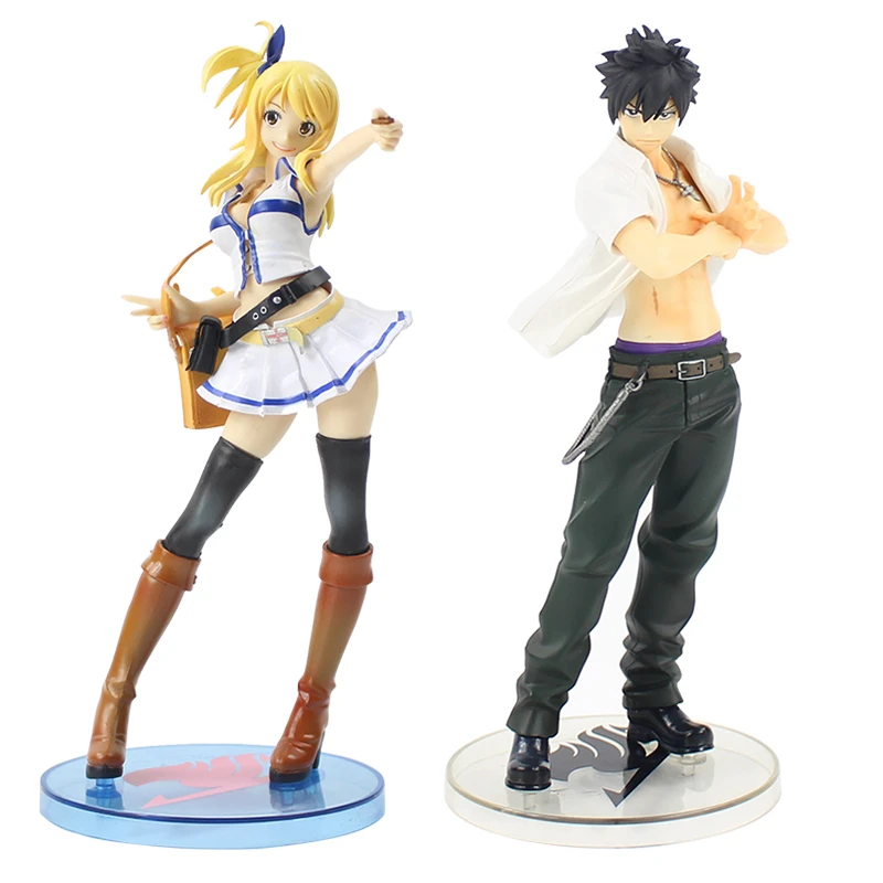 22センチメートルフェアリーテイルルーシー白ドレスルーシー ハートフィリアグレイ フルバスター1 7スケール塗装置物pvcグッズモデルのおもちゃ Action Figures Aliexpress