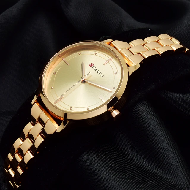 CURREN Rose Gold Bracelet Watch Women Wrist Watches Ladies 2017 Golden Wristwatc CURREN Rose Gold Bracelet Watch Women Wrist Watches Ladies 2017 Golden Wristwatc
