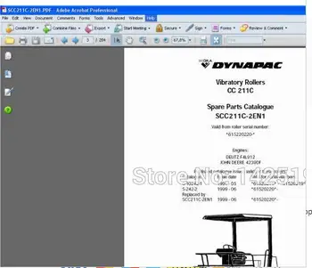

DYNAPAC Spare parts catalogues and service manuals