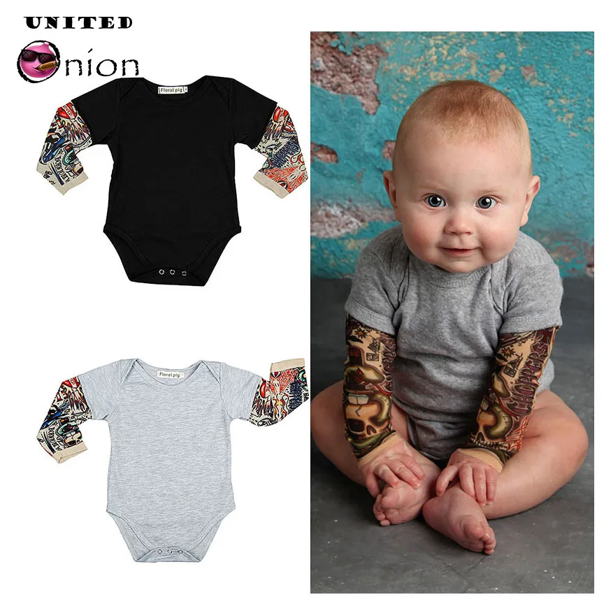 

Infant Toddler Boys Romper Clothes Long Skull Sleeve Jumpsuit Soft Cotton Baby Playsuits Bodysuit Outfits clothing Play Mats