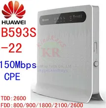 Unlocked Huawei B593s-22 150Mbps 4G lte CPE wifi Wireless Router 4g lte Wifi Mobile dongle pk b593 b880 b890 e5172 b310 b315
