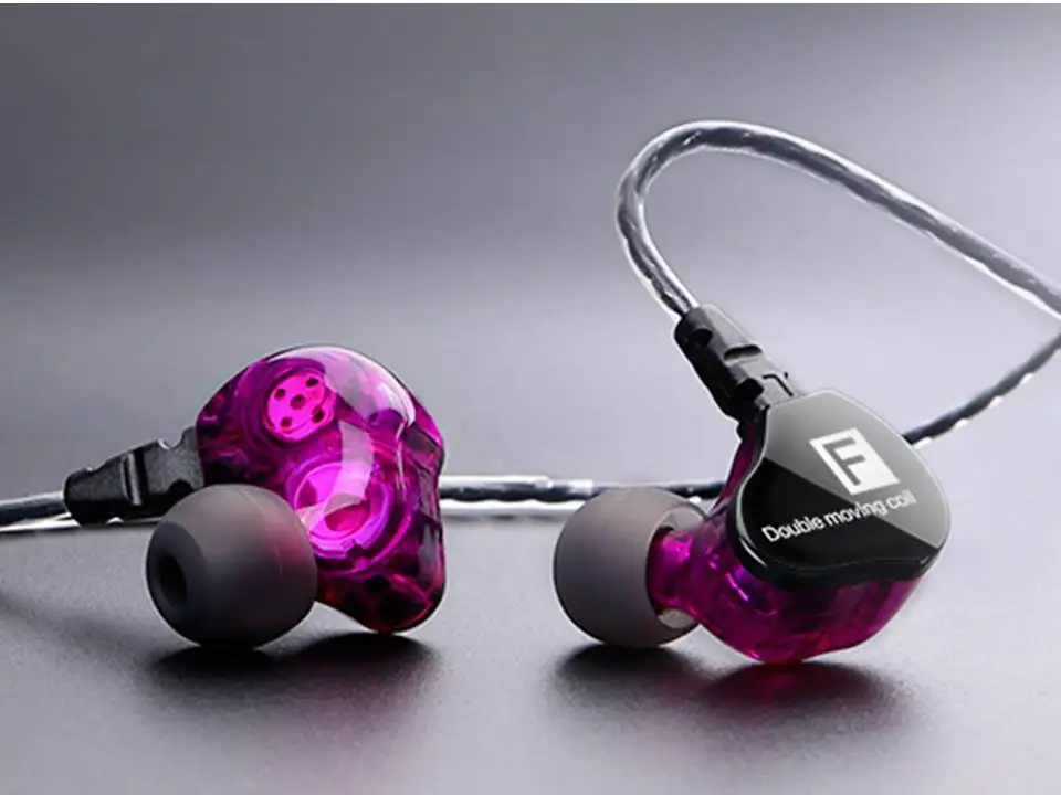 Наушники вкладыши HiFi NABOLANG F910 с двойным динамическим драйвером и микрофоном|in-ear