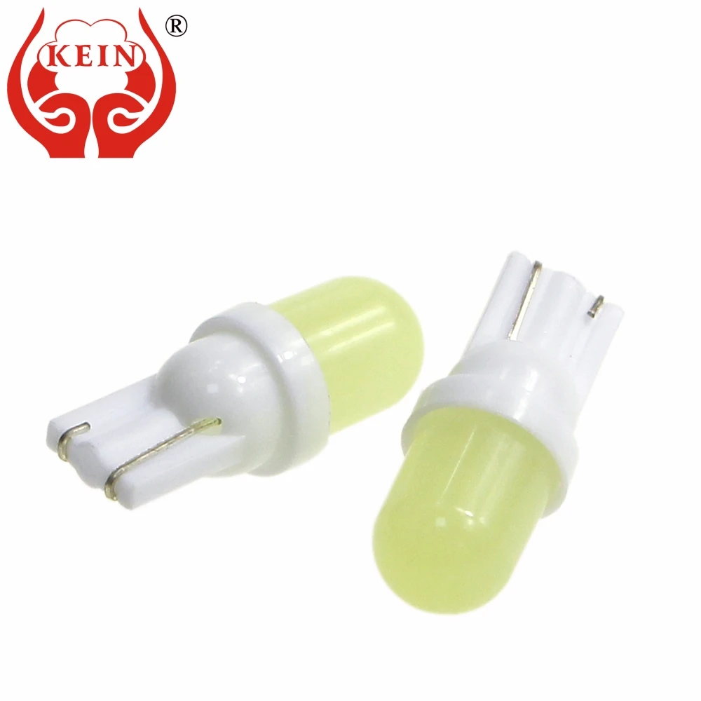 

KEIN 100PCS t10 led w5w led cob bulbs 4smd 194 168 501 car styling 12V auto dome reading interior Instrument signal lights lamp