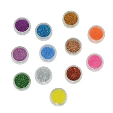Хромированный ноготь Блестящий сверкающий яркие блестки для ногтей порошок пыль пигмент Дизайн ногтей украшения для салона питания