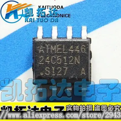 

1PCS AT24C512N 24C512 SOP8