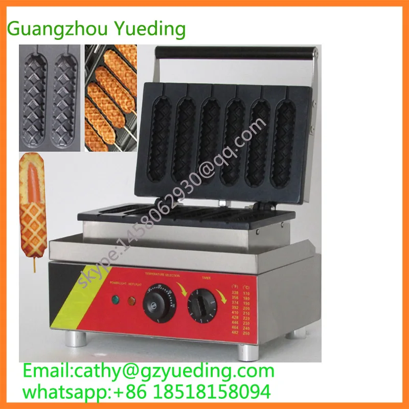 

Commercial muffin hot dog machine for sell/electric waffle making machine