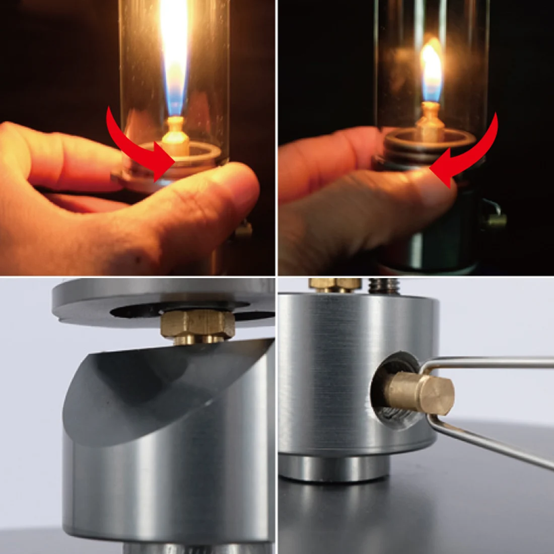 Acampamento ao ar Lâmpada de Acampamento Lâmpadas e Lanternas Novo Livre Mini Portátil Butano Gás Iluminação Tenda Luz 9 tenda lâmpadas e lanternas gás