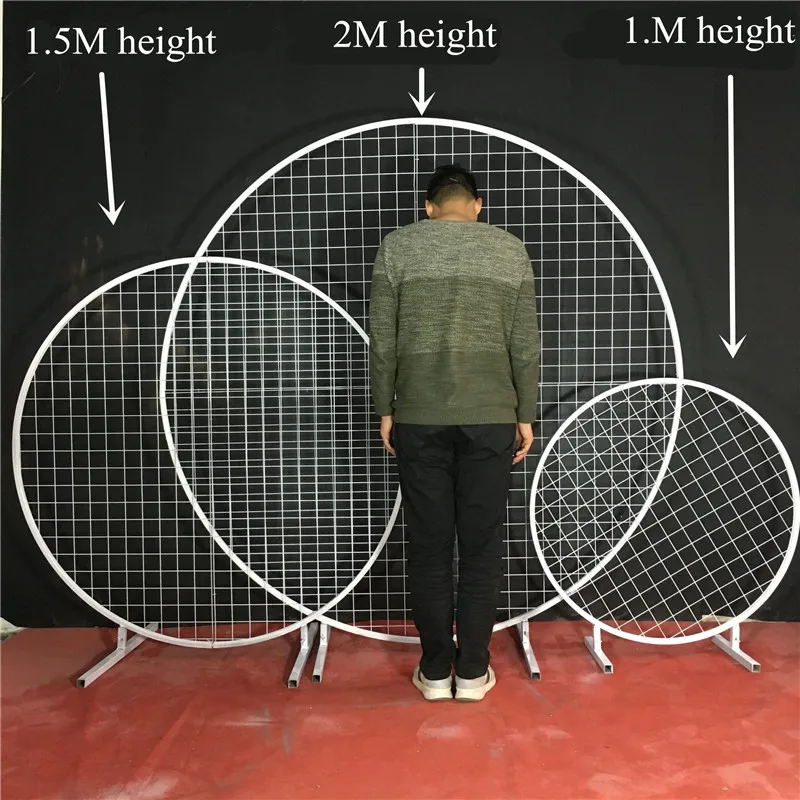 Новое свадебное украшение сетка Арка искусственный цветок шар круглый из кованого железа полка для сцены дома вечерние праздничный Декор
