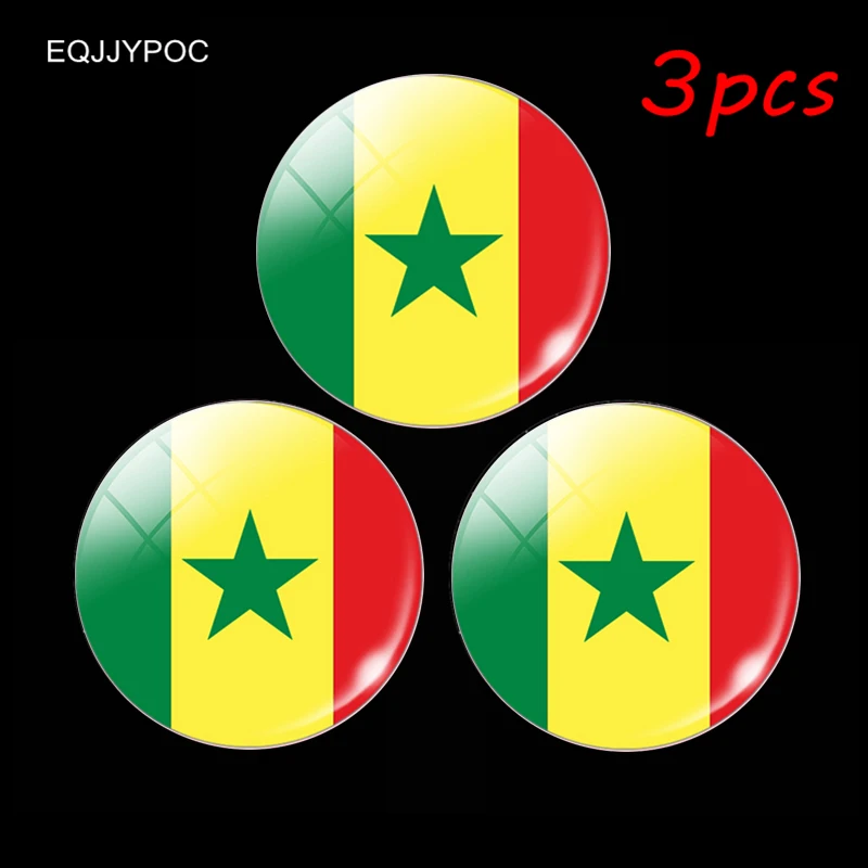 

The Republic of Senegal National Flag 30 MM Fridge Magnet Glass Dome Magnetic Refrigerator Stickers Note Holder Home Decoration