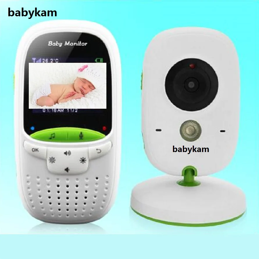 

babykam bebek telsizi baby radio monitor 2.0 inch LCD IR Night Vision Temperature Monitor Lullabies 2 way talk VOX bebek telsiz