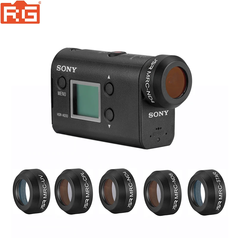 Buy JINSERTA Filter for Sony Action Camera UV ND4 ND8