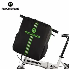 ROCKBROS Bicycle Bags Cycling Panniers MTB Road Folding Bike Carrier Bags Bicycle Accessories With Anti-dust Bag+Backpack bmx