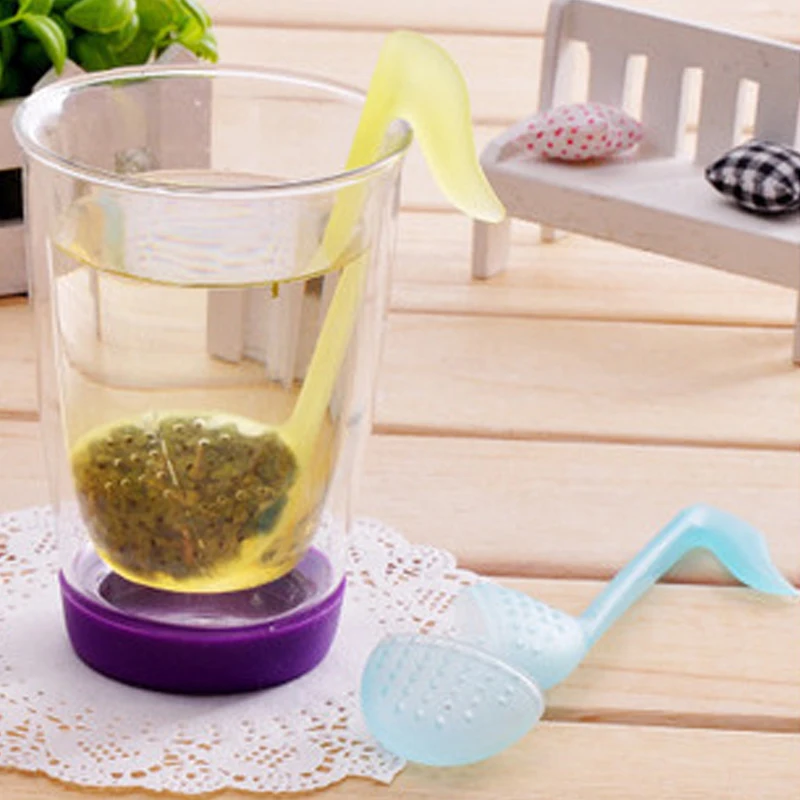 

Tea Maker Tools Shape Musical Note Tea Filters Tea Spoon Infusor Filter Home Decorations Companion
