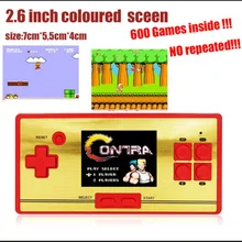 Coolbaby Handheld Game Console 2.6″ Preload 600 Different Game Player support many classical Games Family TV Game Machine juegos