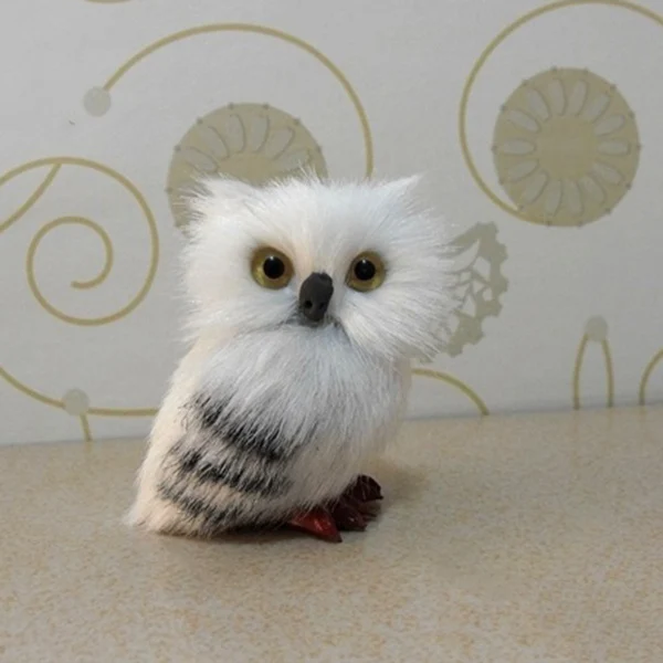 

New Owl Animal Hanging Pendant Simulation Fashion Christmas Tree Lively Cute Ornaments Gift NE