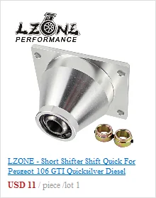 LZONE-Shifter Stop(устройство для удаления зазоров) для Subaru WRX+ черный ручной JR-SSS01