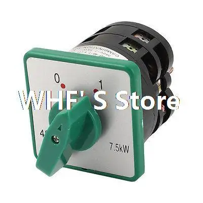 

ON/OFF 2Positions Change Over Rotary Cam Select Switch 380V 40A 7.5KW