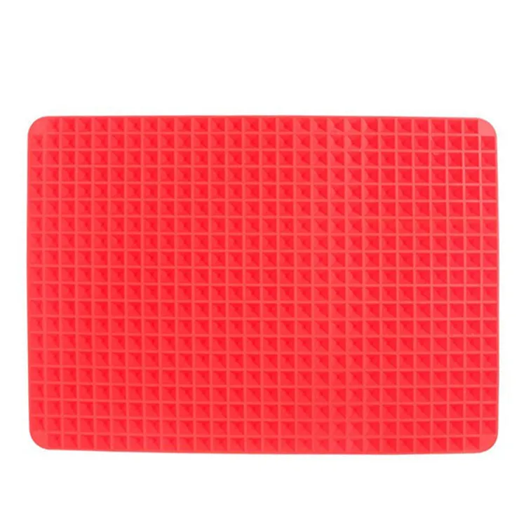 Multifunction Pyramid Shape Silicone Baking Pad Fluffy Pasta Microwave