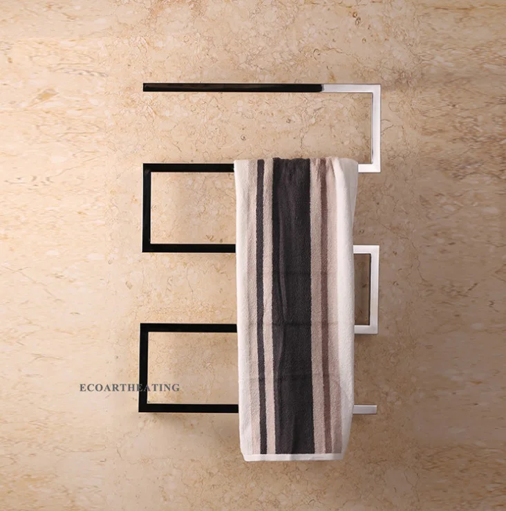 Полотенцесушитель с электрическим подогревом из нержавеющей стали|heated towel