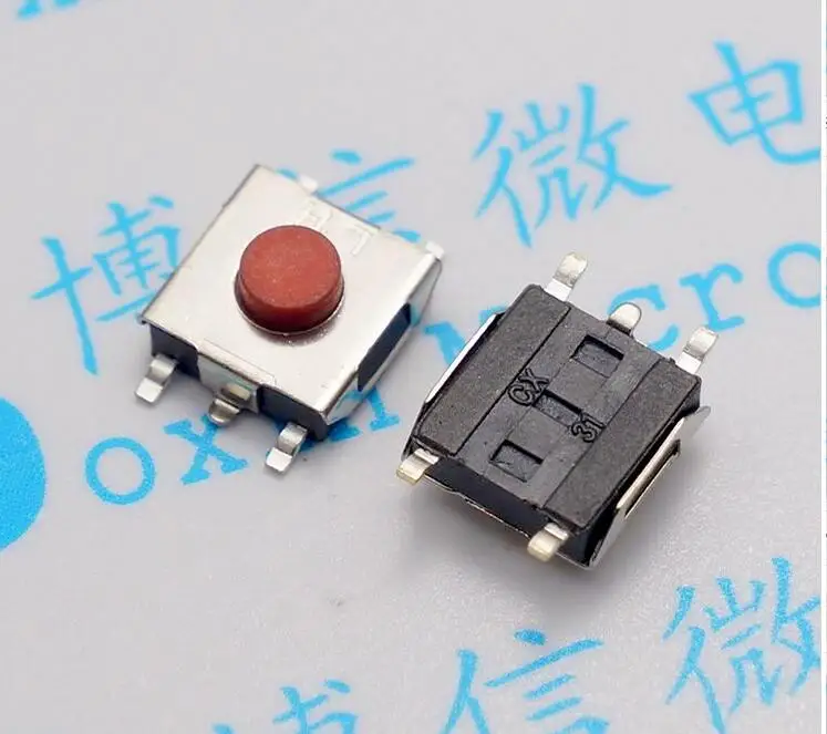 50pcs/6*6*3.1 SMD 5 Pin Key switch Tact Switch 6*6*3.1MM | Обустройство дома