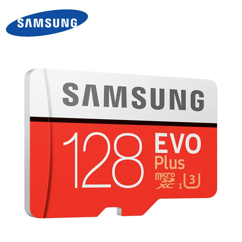 Карта памяти SAMSUNG EVO + 64 ГБ карта Micro SD Plus 128 ГБ/32 ГБ/256 U3 U1 C10 TF с адаптером для