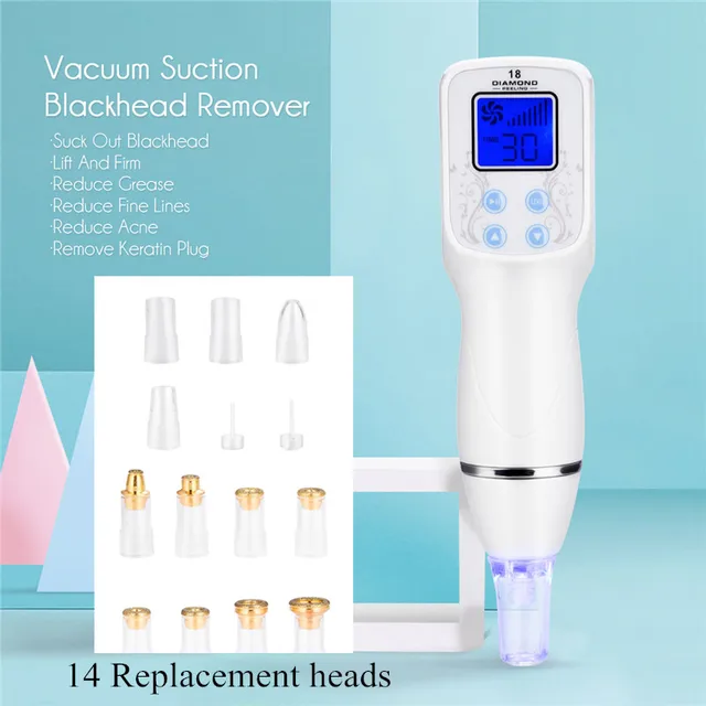 $US $35.99  Electronic Blackhead Remover Vacuum Suction Facial Pore Cleaner Extractor Face Lifting Tightening A