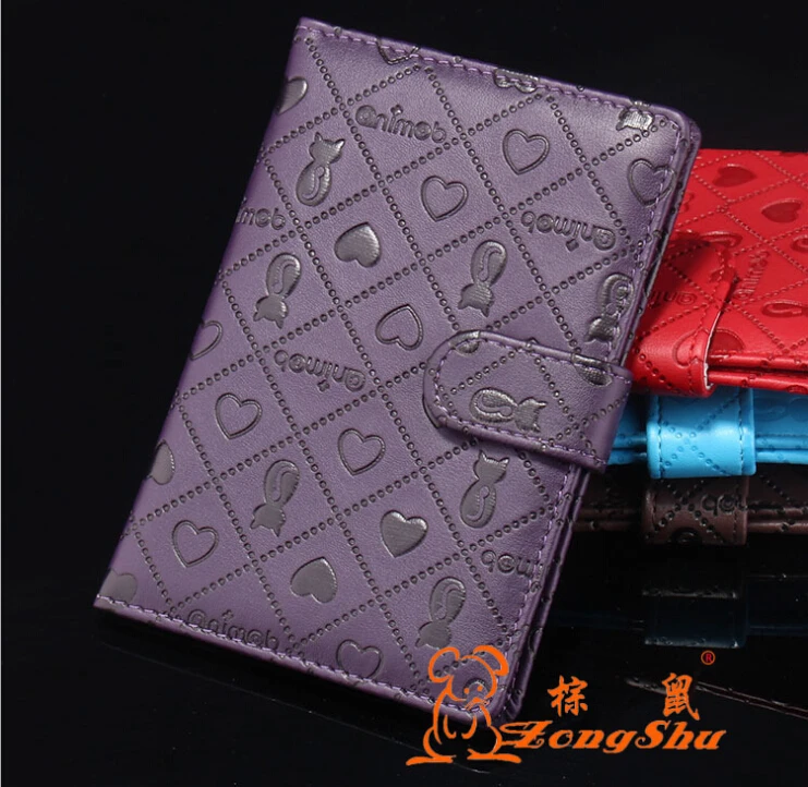 Hot  Women Persian passport holder PU Leather Passport Cover ID Credit Card Holder Unisex Passport Wallet PC-3