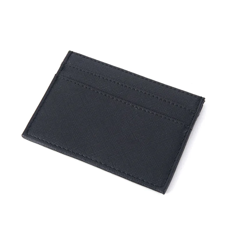 Кевин Юн Дизайнерский Модный бренд из искусственной кожи женский держатель для карт мини Карманный чехол для кредитных карт - Цвет: black