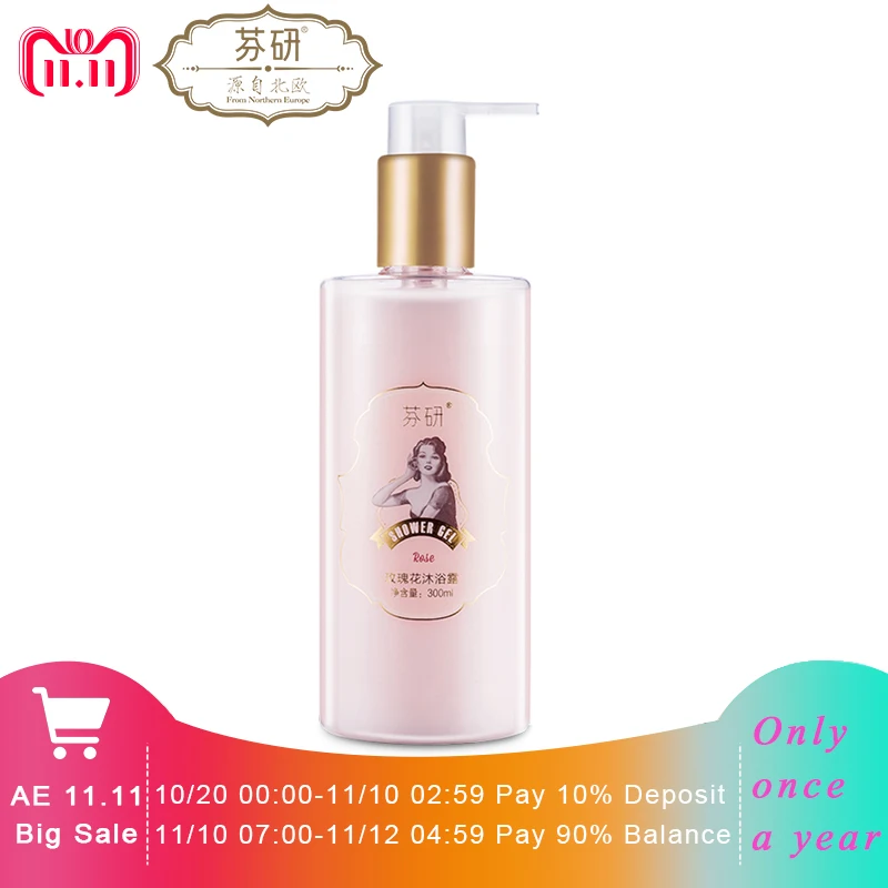 Дешево Freyja Qualify 100% натуральный увлажняющий лосьон с розами, Очищающий скраб, отбеливающий кожу, для мытья тела, для ванны и геля для душа