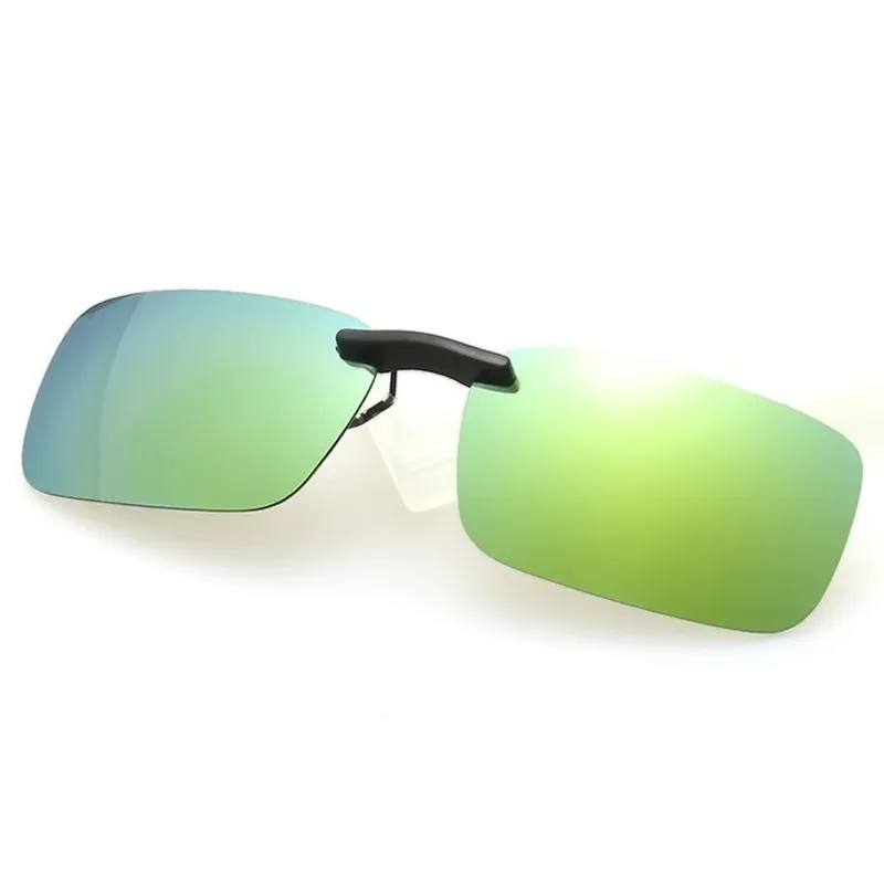 Новые популярные мужские и женские поляризованные очки для дневного и ночного видения с клипсами, очки для вождения, солнцезащитные очки W1