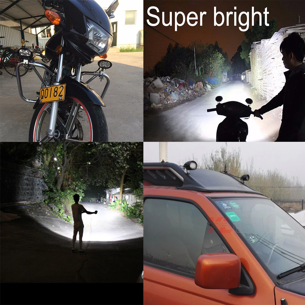 ECAHAYAKU 10 60V 20 Вт Синий Рабочий светильник бездорожье 4x4 аксессуары для авто