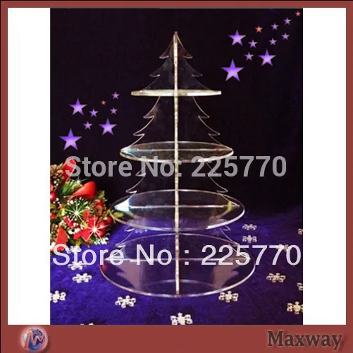 

Хрустальный 4-ярусный акриловый подставка для кексов в форме дерева