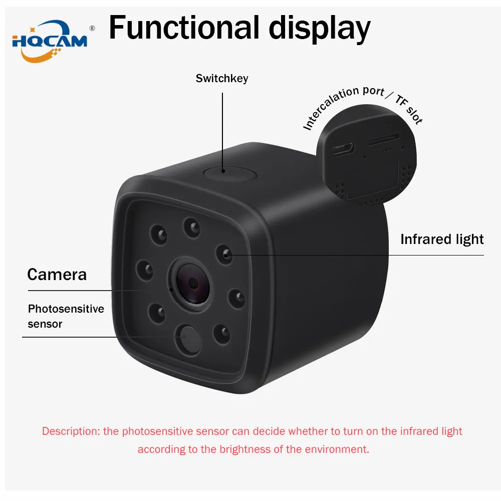 HQCAM 720P Wireless IP Camera built in battery Smart WiFi Camera WI-FI Surveillance Security Baby Monitor Mini CCTV Camera HQCAM 720P Wireless IP Camera built in battery Smart WiFi Camera WI-FI Surveillance Security Baby Monitor Mini CCTV Camera