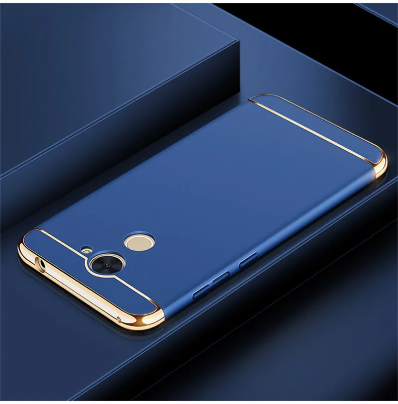Huawei Y7 чехол для телефона, задняя крышка Koosuk, жесткий пластиковый защитный чехол для huawei honor Y 7 Prime 5,5 '', задняя крышка, Fundas - Цвет: Синий