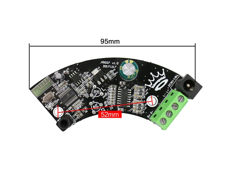 GHXAMP Bluetooth усилитель аудио доска 15 Вт* 2 потолочный динамик стены стерео фон музыкальный усилитель DIY AUX DC12V