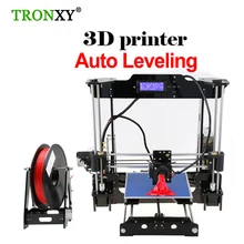 2017 горячие продажа Auto level & Нормальный Полный Акриловые Высокой Точности Reprap Prusa I3 ПОДЕЛКИ 3D КОМПЛЕКТ Принтера и Нити и ЖК & 8 Г SD Карты Бесплатно