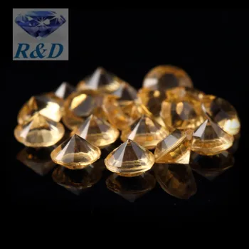 

1000 pcs / lot Gold 10mm 4Carat Wedding Decoration Acrylic Scatter Table Crystals Diamonds Acrylic Diamond Confetti