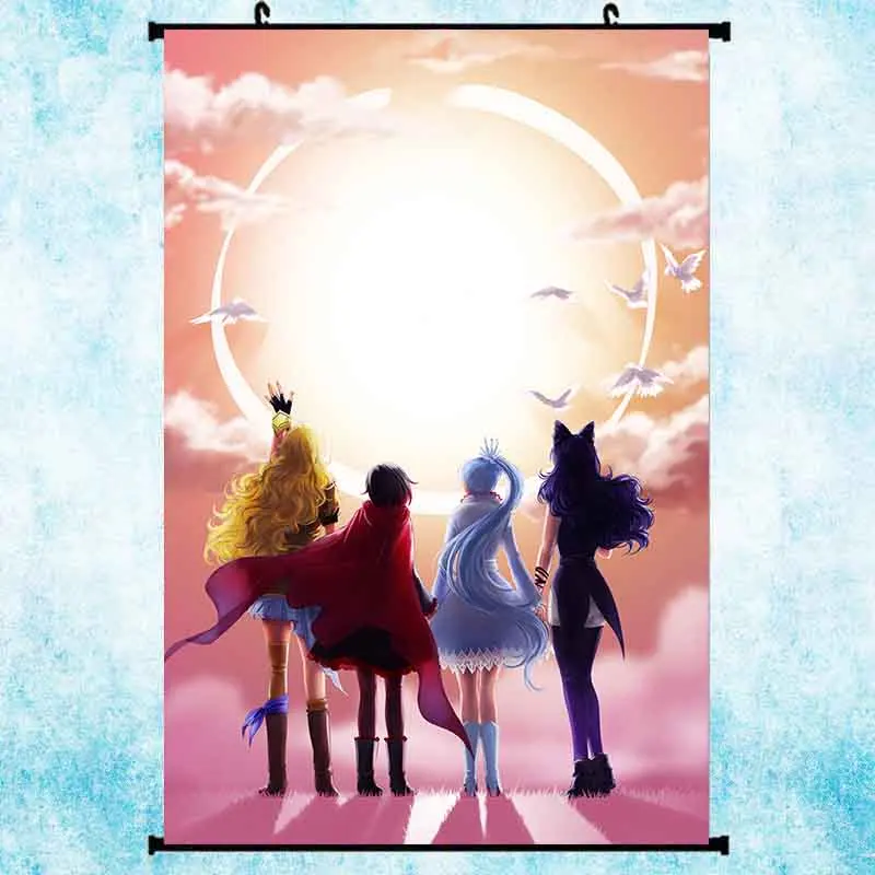 Rwby Sexy Girls Hot Anime Art Silk Poster Wall Scroll 11 5x18 22 5x34inch Wall Pictures