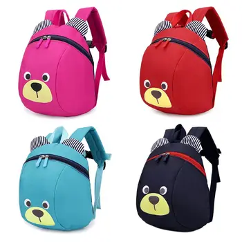 

THINKTHENDO Fashion New Cute Bear Small Toddler Backpack with Leash Children Kids Shoulder Bag School Bookbag for Boys Girls