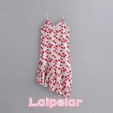 Summer sleeveless backless sexy dress Women boho asymmetrical ruffles beach party dress 2018 vintage floral red print long dress Summer sleeveless backless sexy dress Women boho asymmetrical ruffles beach party dress 2018 vintage floral red print long dress