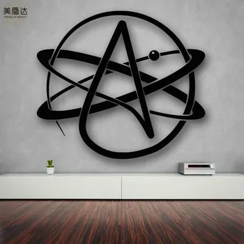 

Wall Stickers Vinyl Decal Atom Atheism Religion Science Great Decor