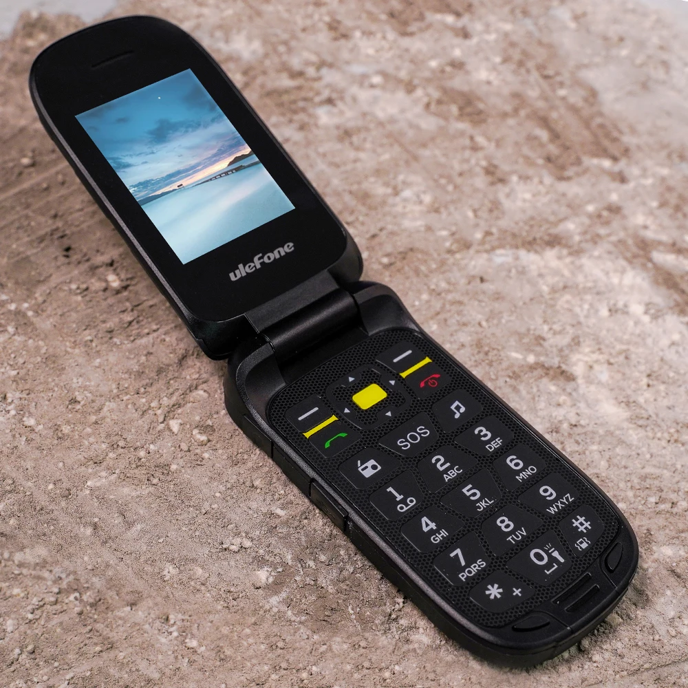 Ulefone Armor флип двойной экран прочный мобильный телефон 32 МБ ОЗУ 64 Мб ПЗУ 1.3MP камера