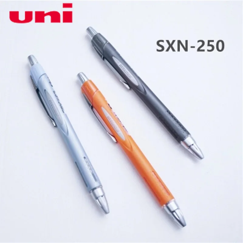 Japan Uni Jetstream Ballpoint Pen Sxn 250 Black Push Type Business Office Supplies Student Notes Special Ballpoint Pen 0 7mm Ballpoint Pens Aliexpress