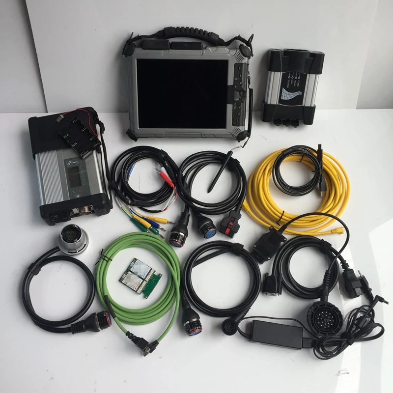 

full set ready to work for bmw icom next a b c with mb sd c5 sd connect star diagnosis with ix104 i7 tablet 2019.09 software ssd