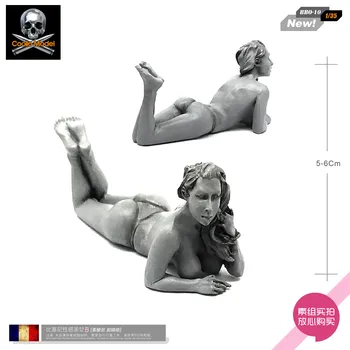 

1/35 Female Soldier Bikini Sexy Beauty B Resin Soldier Model BBO-10