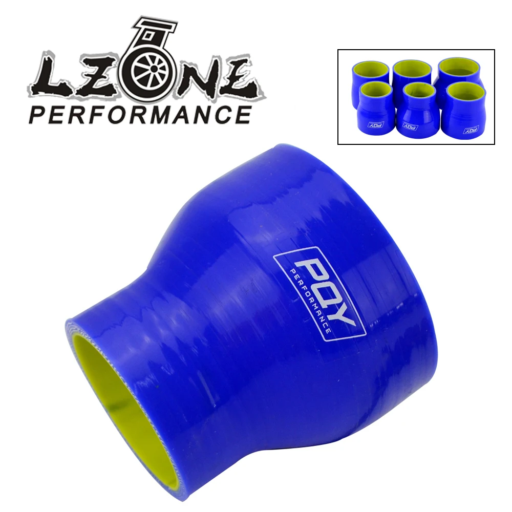 

LZONE - BLUE & Yellow 2"-3" 51mm-76mm SILICONE HOSE STRAIGHT REDUCER JOINER COUPLING Wtih PQY Logo JR-SH02030-QY